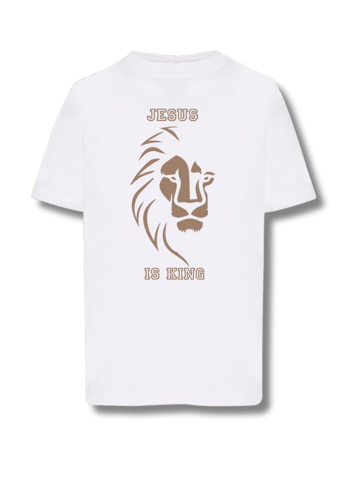T-Shirt chrześcijański Unisex Dziecięcy | Jesus Is King