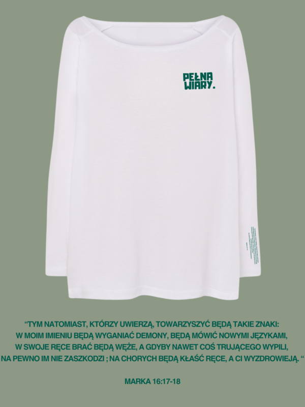 Bluzka Wiskozowa | Pełna Wiary - Zielony