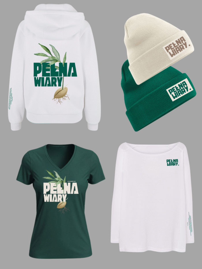 Bluza chrześcijańska z kapturem  | PEŁNA WIARY