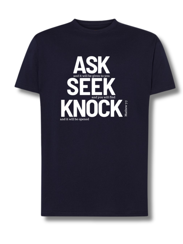 T-Shirt Regular | Ask Seek Knock