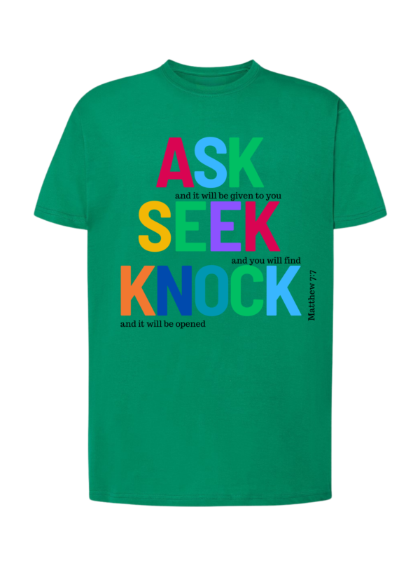 T-Shirt Regular | Ask Seek Knock