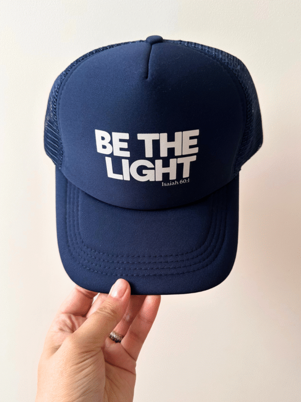Czapka z daszkiem BE THE LIGHT