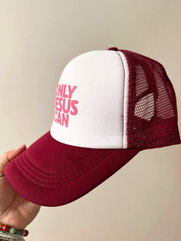 Czapka z daszkiem ONLY JESUS CAN