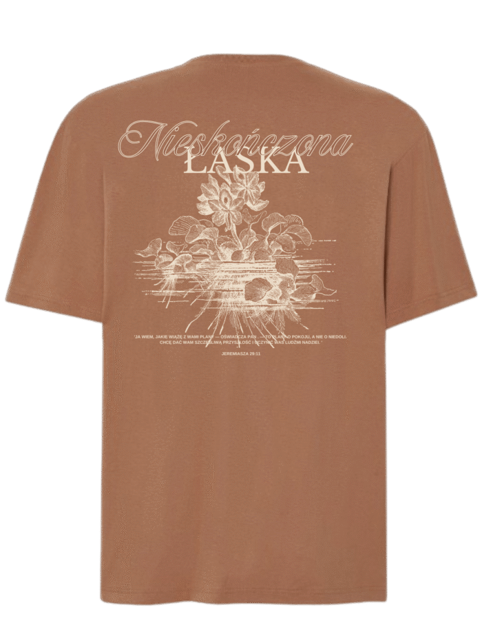 T-Shirt chrześcijański Oversize | Nieskończona Łaska
