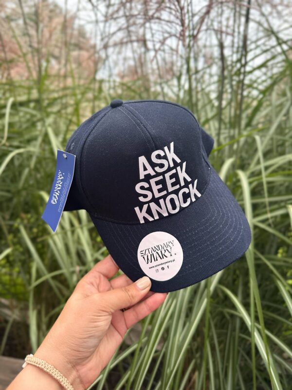 Czapeczka z daszkiem  | ASK SEEK KNOCK