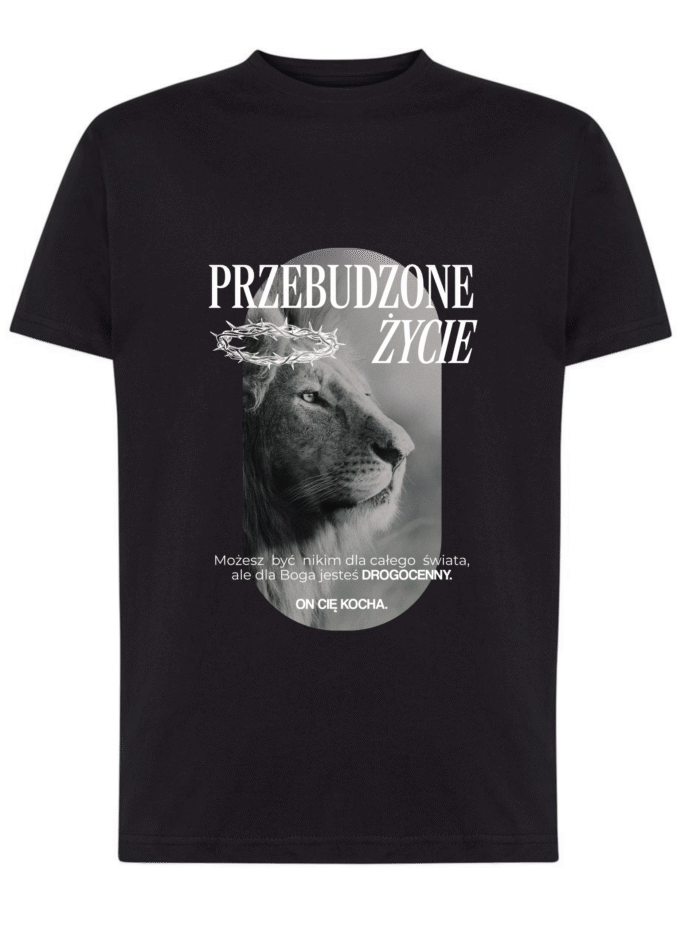 T-Shirt chrześcijański Regular | Przebudzone życie