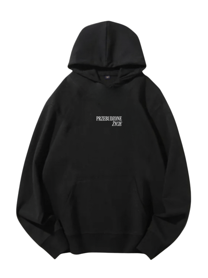 Bluza chrześcijańska z kapturem Oversize | Przebudzone życie