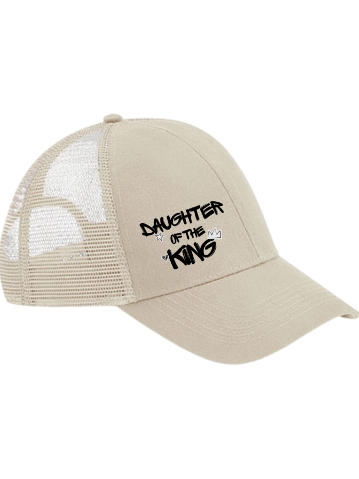Czapeczka chrześcijańska z daszkiem trucker | daughter of the king
