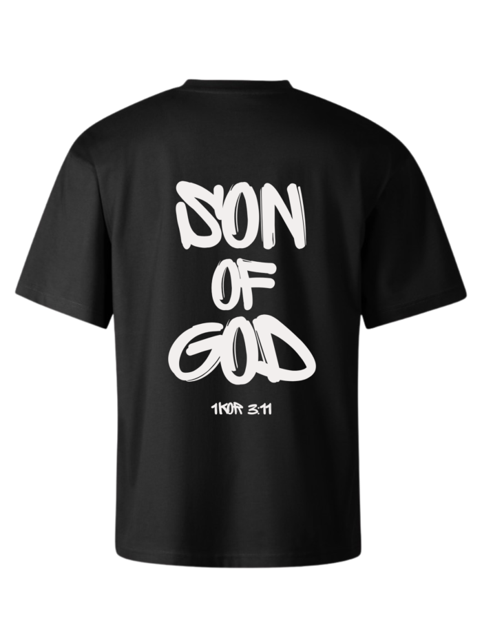 T-Shirt chrześcijański oversize | SON OF GOD