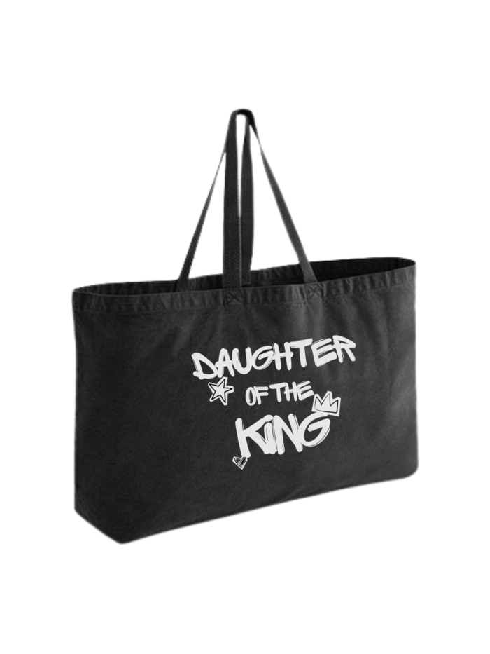Duża torba chrześcijańska shopper | Daughter of the king