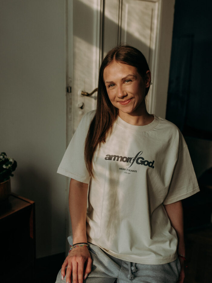 Armor of God | T-Shirt chrześcijański oversize unisex