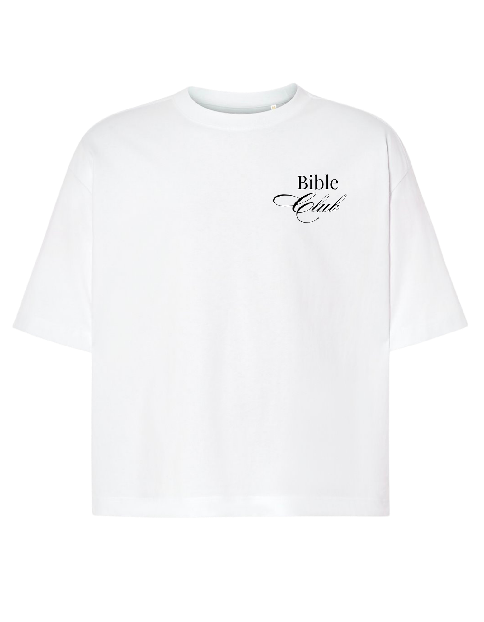 T-Shirt chrześcijański Boxy unisex | Reading Bible Club - obrazek 2