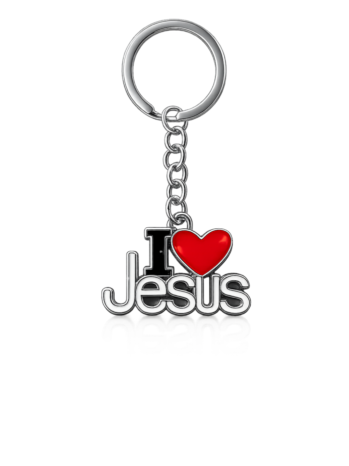 Brelok " I LOVE JESUS "