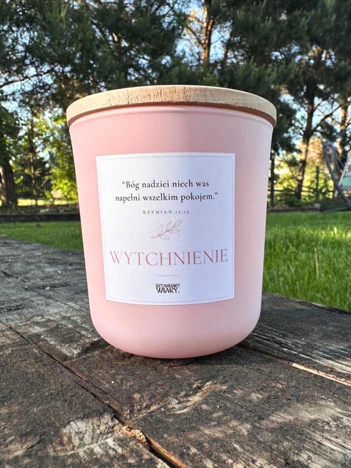 Świeczka "WYTCHNIENIE" duża