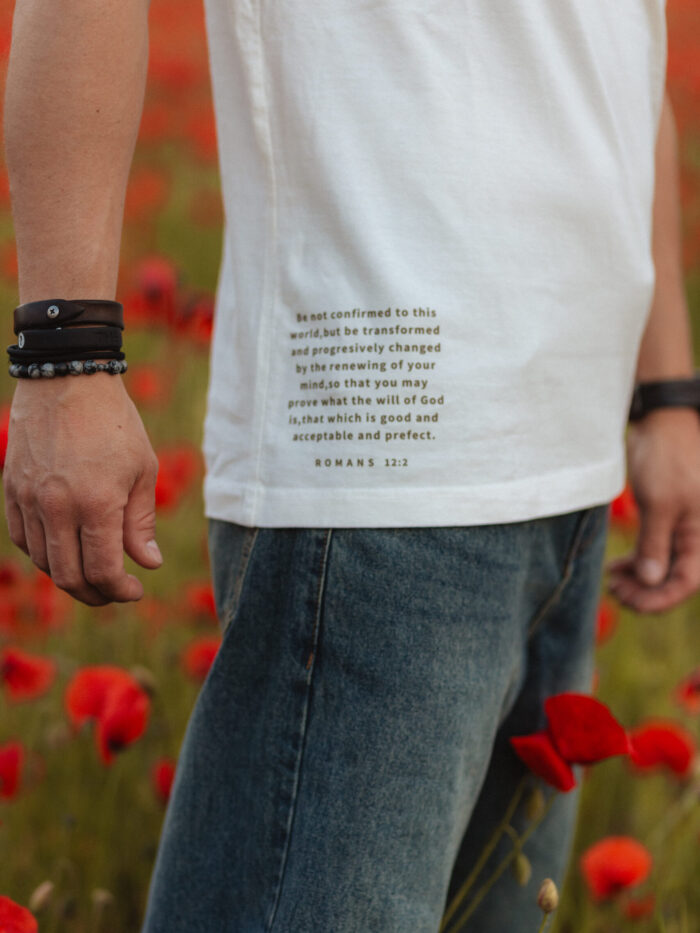 Koszulka chrześcijańska regular WASHED | God's Perspective