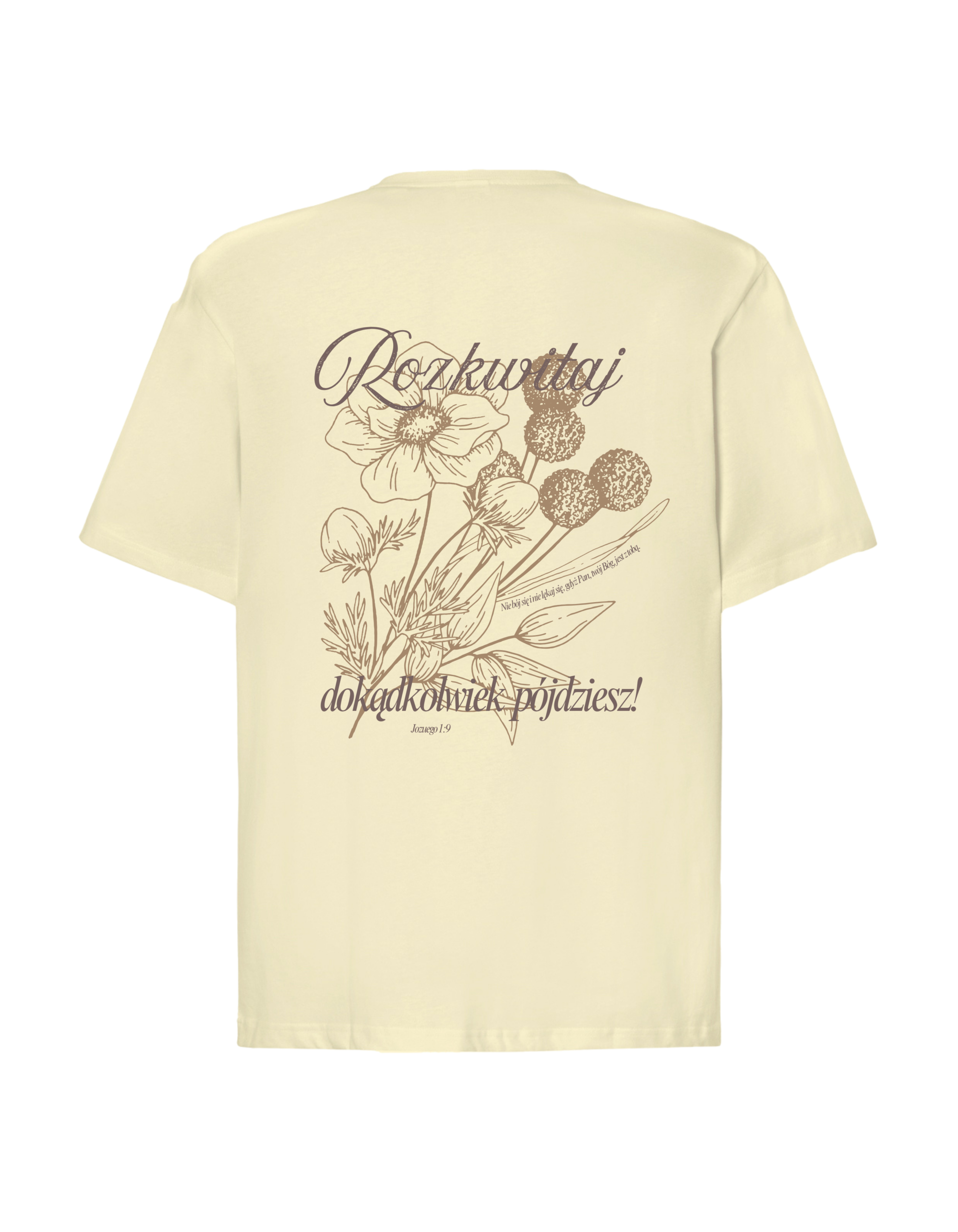 T-Shirt chrześcijański Oversize | Rozkwitaj - obrazek 10
