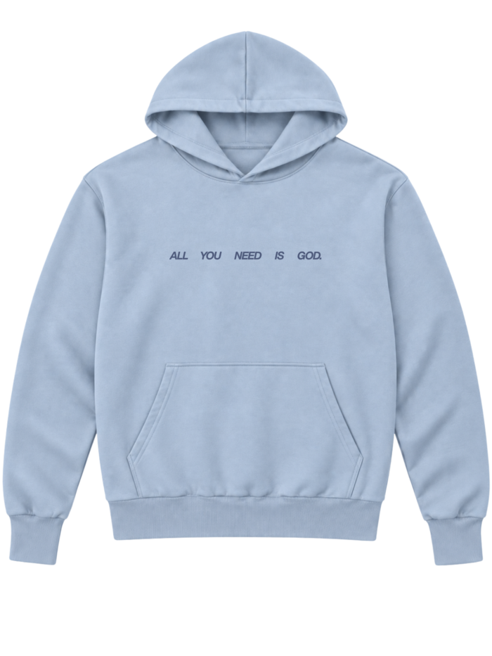Bluza chrześcijańska oversize | All You need is God.