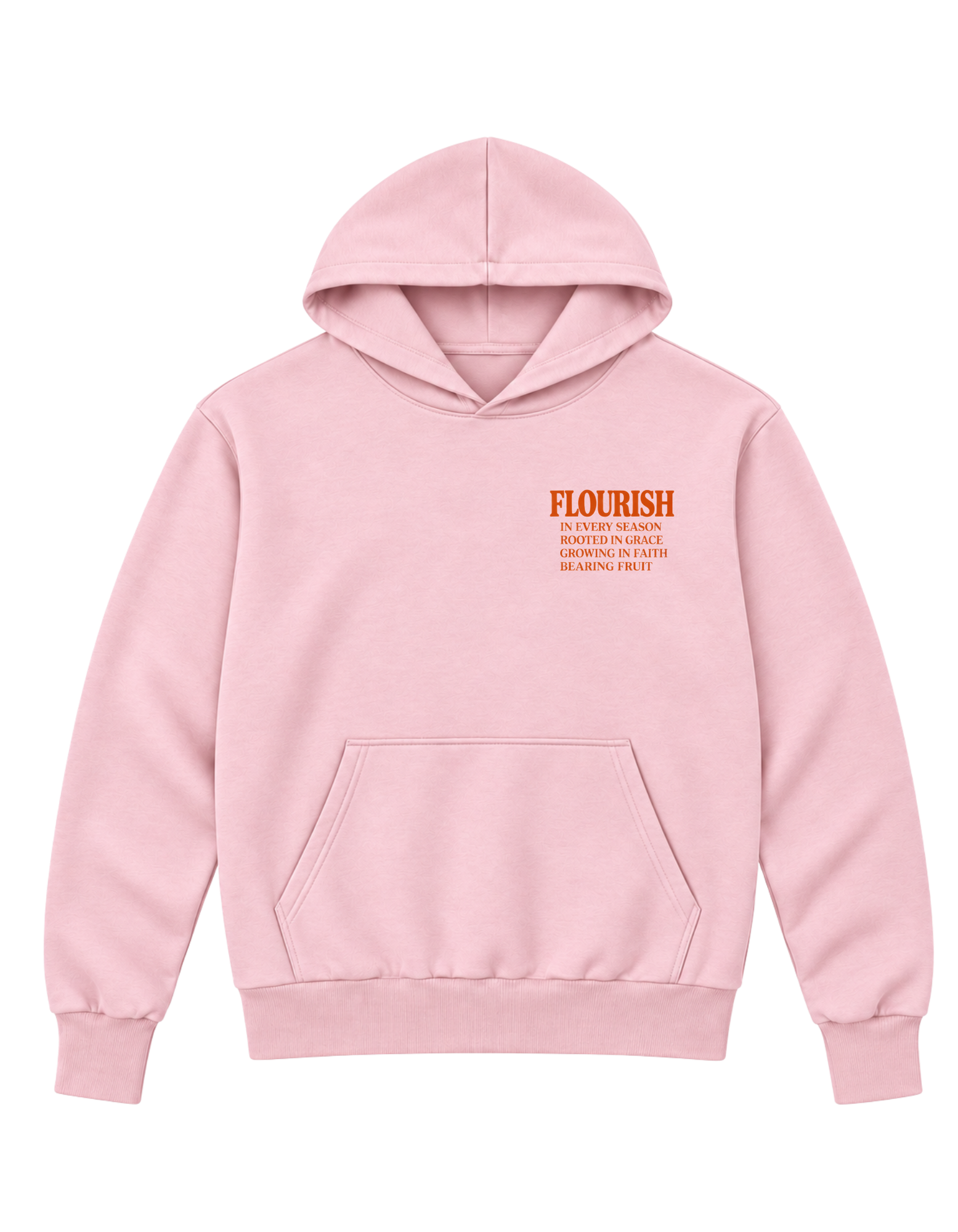 Bluza chrześcijańska oversize | Prosper | Pudrowy róż - obrazek 2