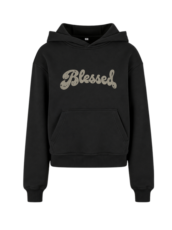 Bluza oversize chrześcijańska | damska I Blessed