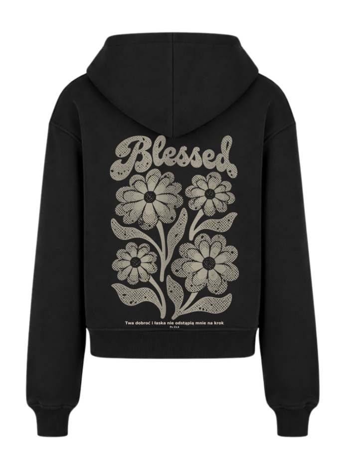 Bluza oversize chrześcijańska | damska I Blessed