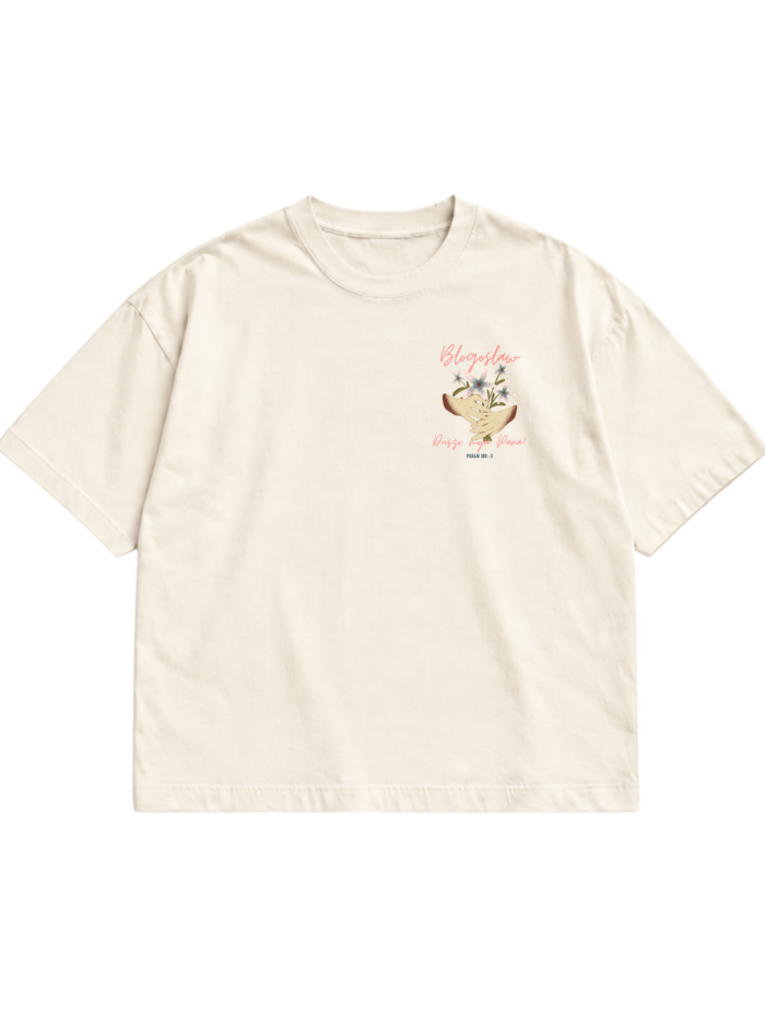 Błogosłąw duszo moja Pana | T-Shirt chrześcijański boxy damski