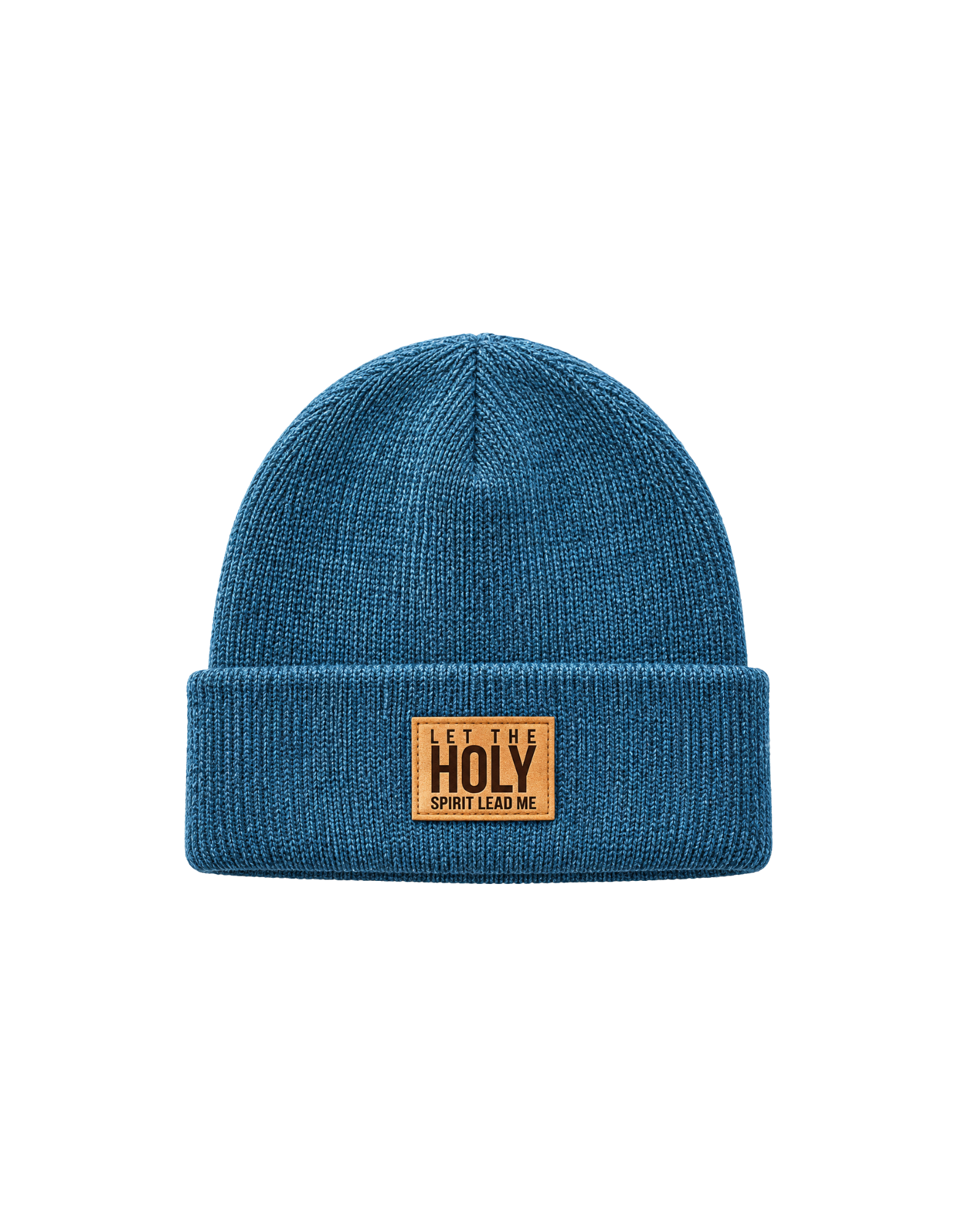 Czapka HOLY | NIEBIESKA | zimowa
