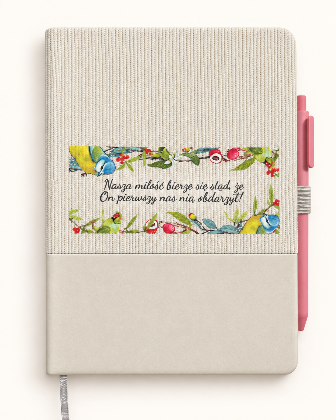 Notes z wersetem + długopis