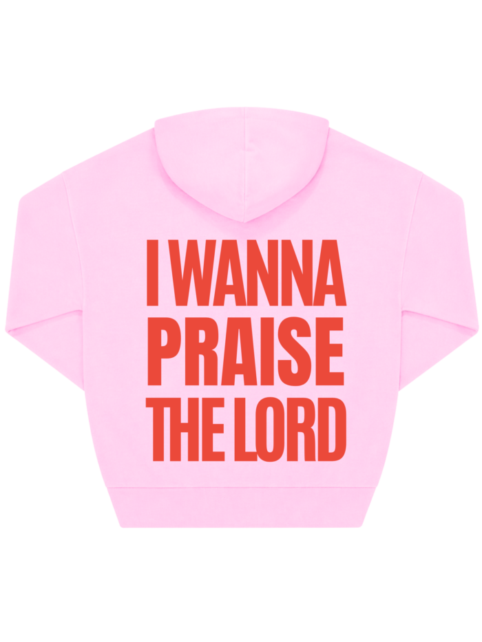 Bluza oversize chrześcijańska | I WANNA PRAISE THLE LORD