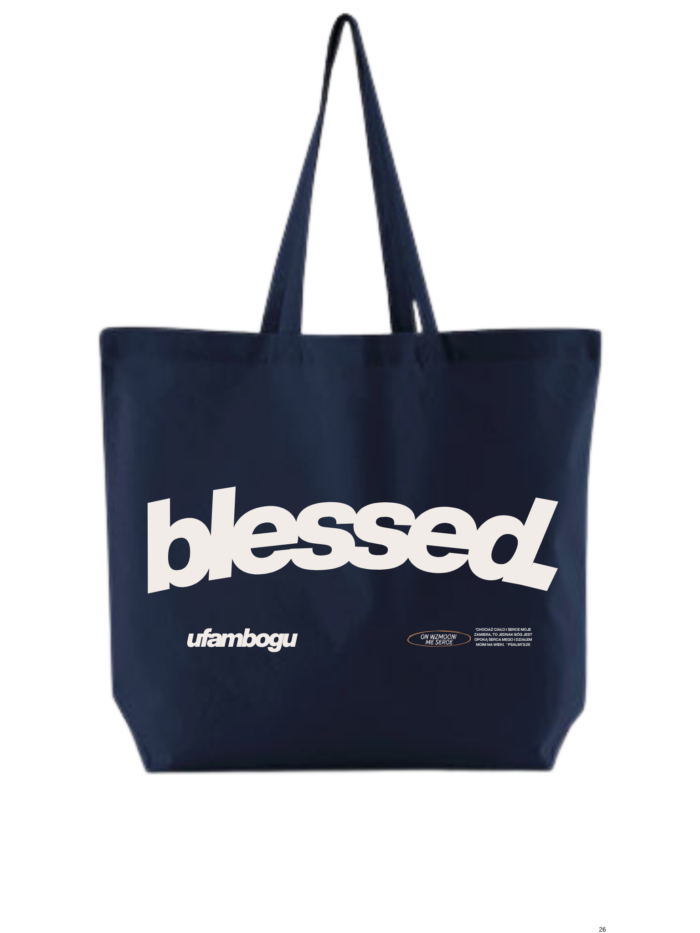 Torba Blessed - Granatowa