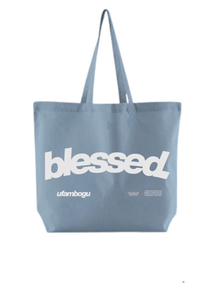 Torba Blessed - Błękitna